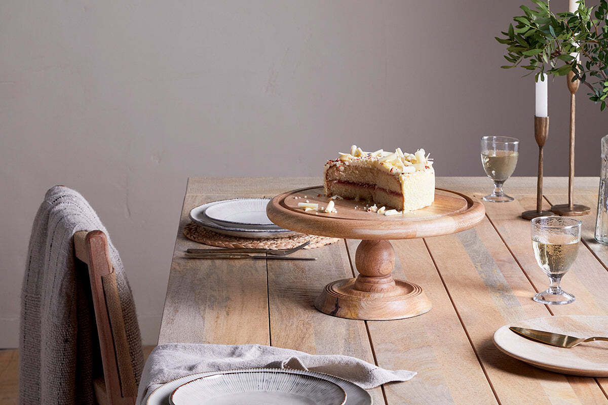 Recycled Glass Dome Cake Stand - Image 5