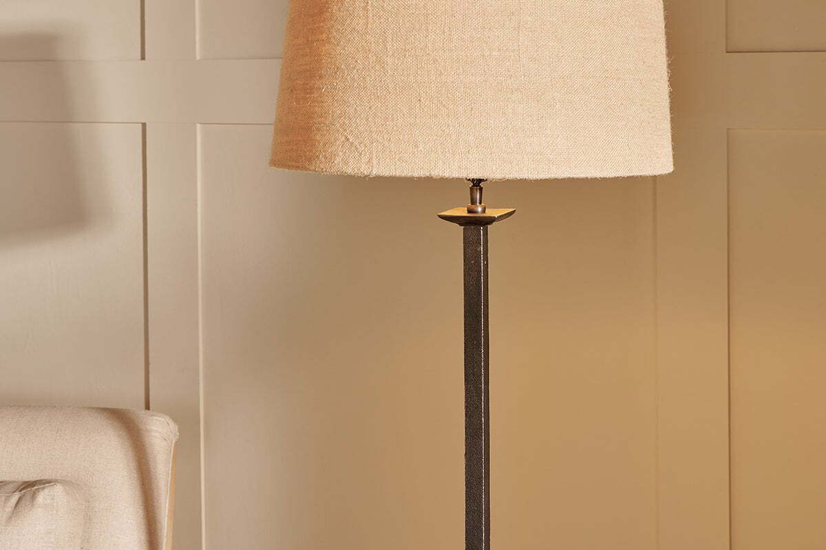 Sahhil Metal Tripod Floor Lamp - Antique Bronze - Image 3