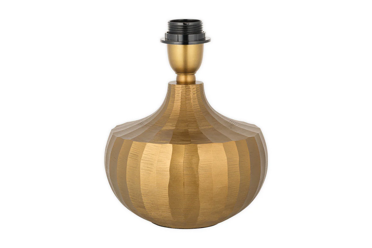 Sakiti Cast Aluminium Table Lamp - Antique Brass - Image 6