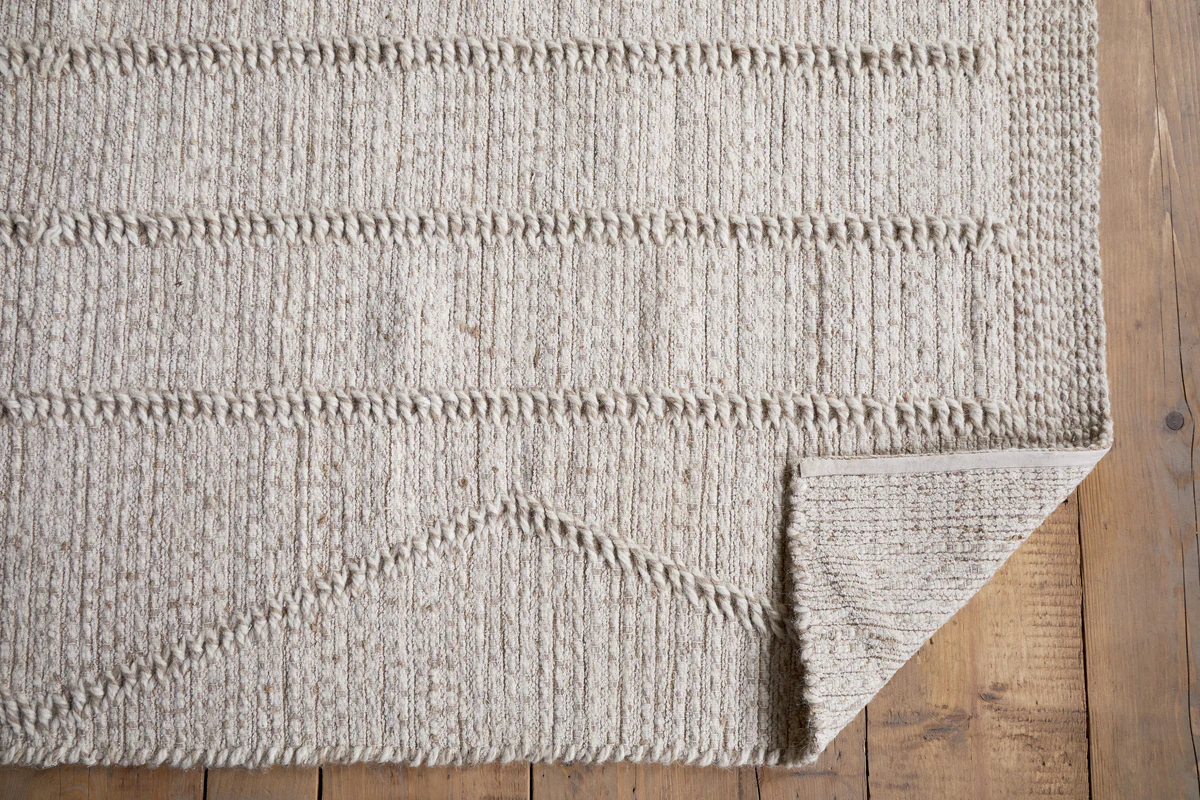 Shanti Wool & Cotton Rug - Natural - Image 4