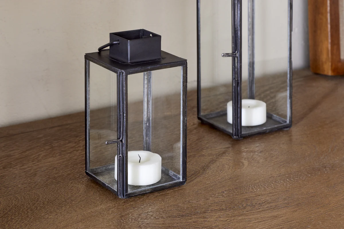 Sia Mini Table Lantern - Black - Image 5