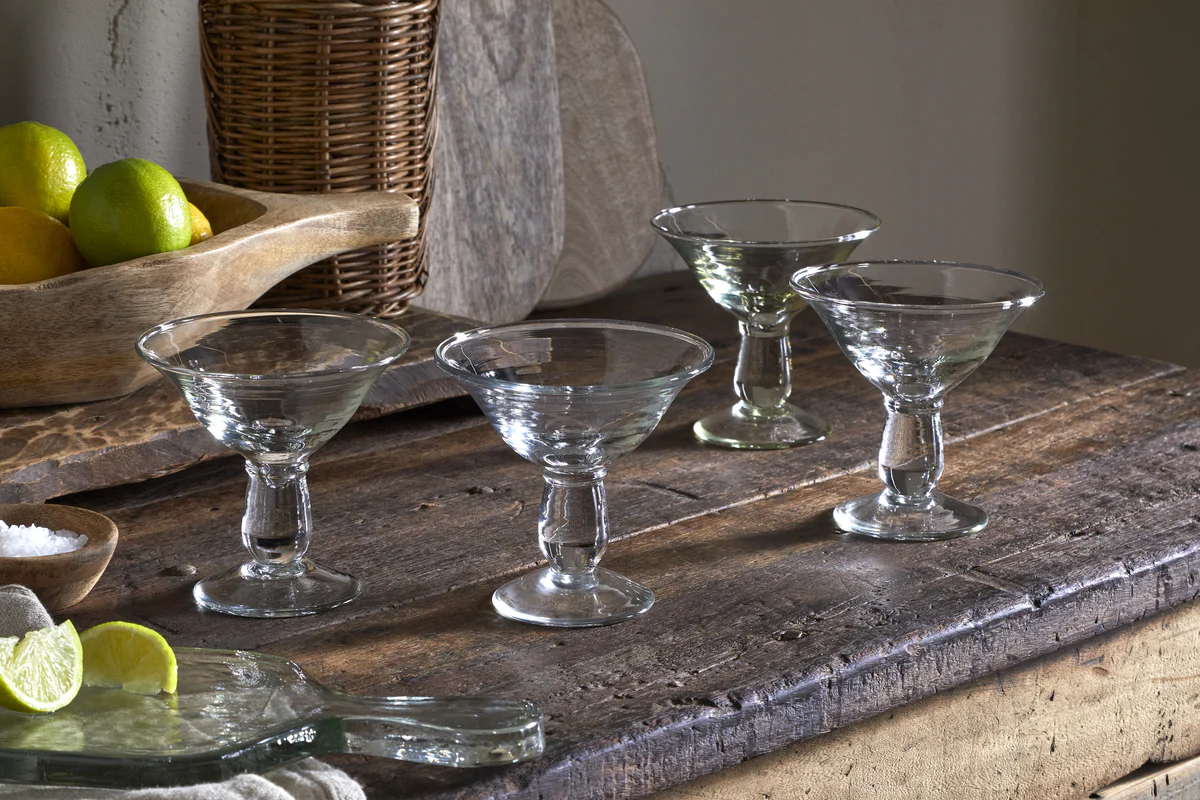 Sooraj Champagne Coupe - Clear - (Set of 4) - Image 2