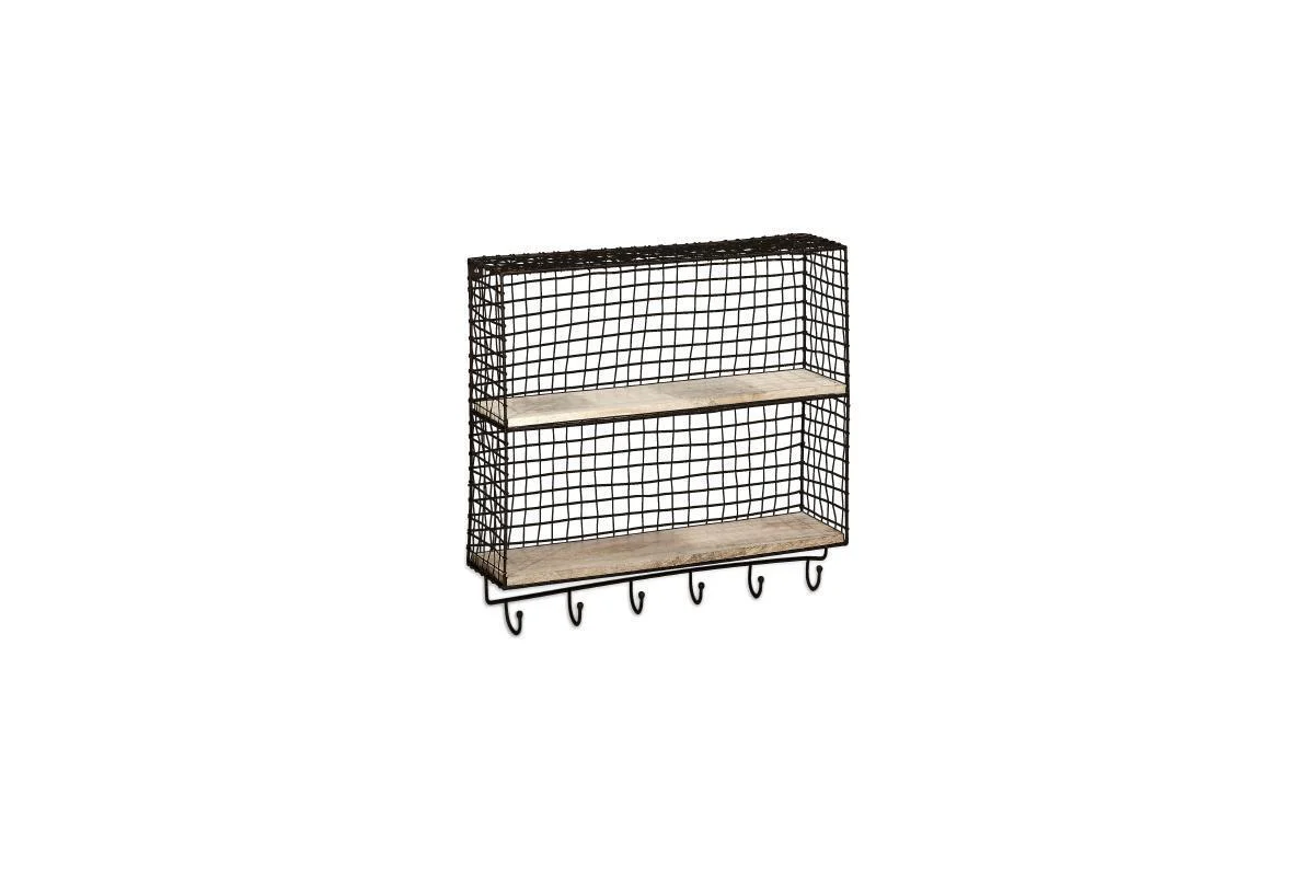 Tamba Shelf with Hooks - Image 4