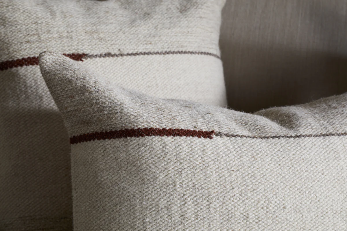 Tamil Wool Cushion Cover - Natural - Image 8