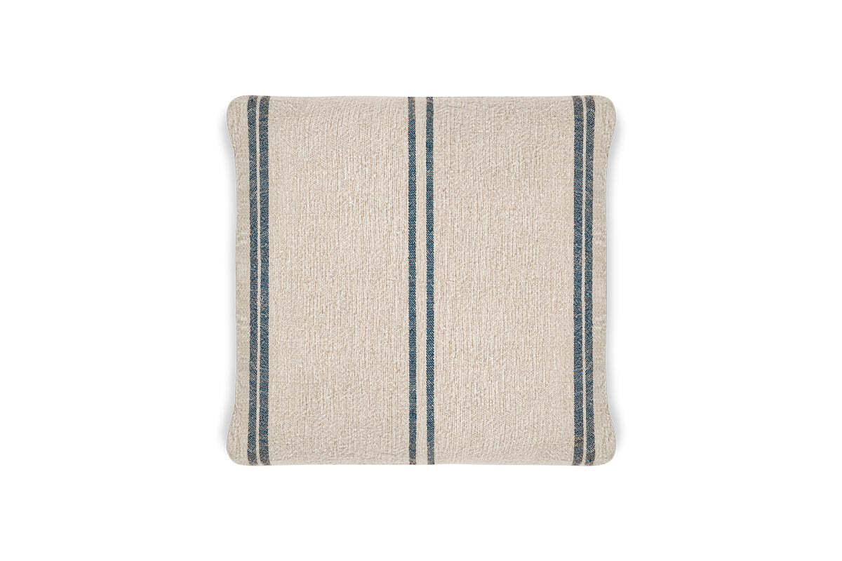 Tendali Linen Stripe Cushion Cover - Navy - Image 9