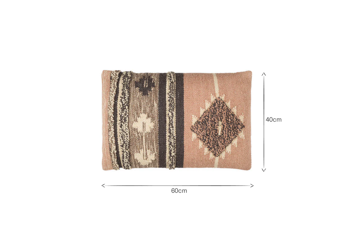 Tussi Sia Cushion Cover - Dusty Pink - Image 4