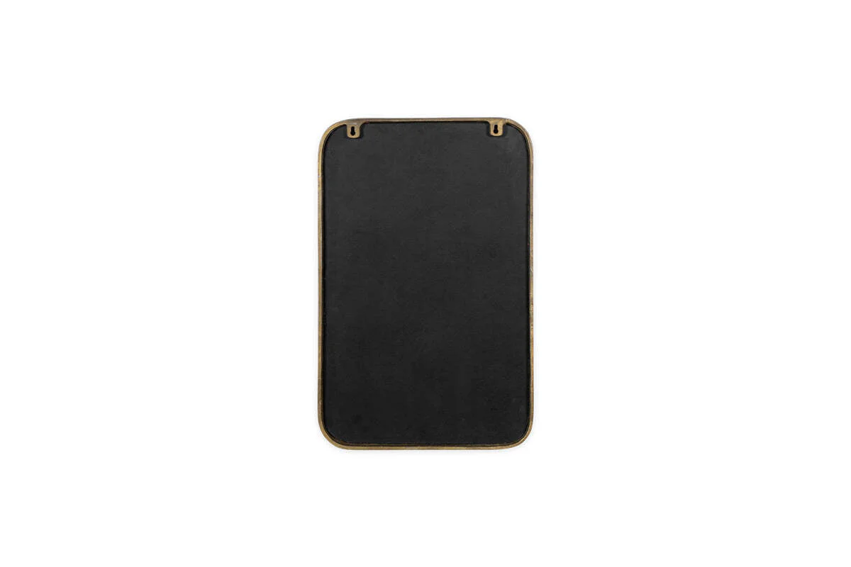 Ungura Rounded Mirror - Antique Brass - Small - Image 5