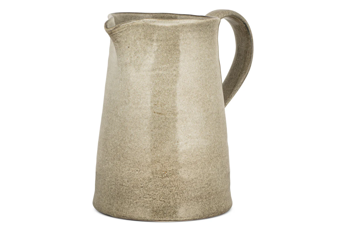 Valinha Earthenware Jug - Grey - Large - Image 4