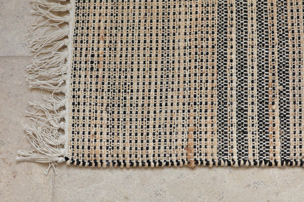 Varli Jute & Cotton Doormat - Natural - Image 2