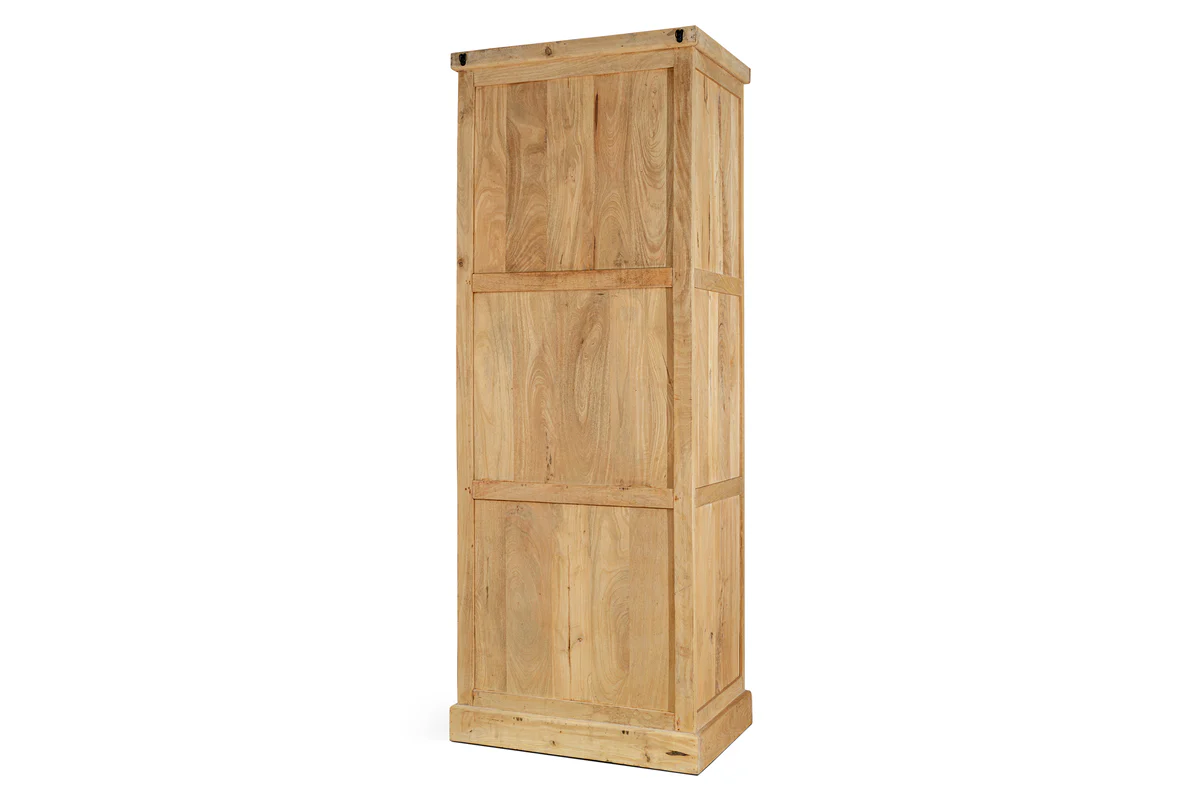 Vivan Grooved Pantry Cupboard - Natural - Image 7