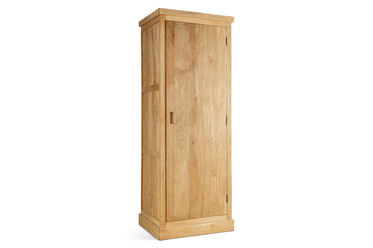 Vivan Grooved Pantry Cupboard - Natural - Image 8