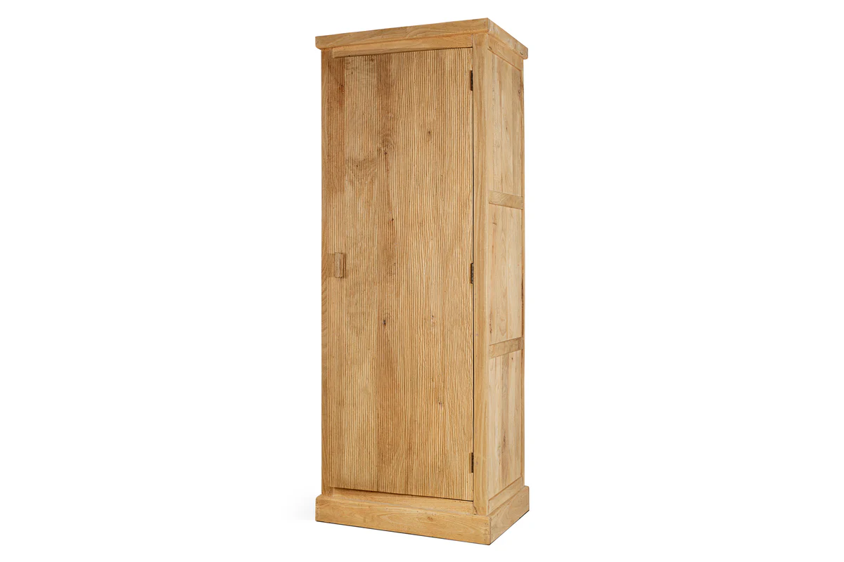 Vivan Grooved Pantry Cupboard - Natural - Image 9